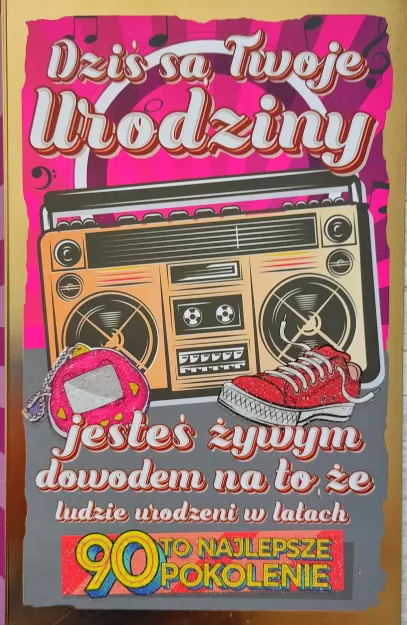 Karnet 2K - Dziś są Twoje urodziny. Urodzeni w latach 90-tych