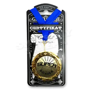 Medal w folii - Super Dziadek
