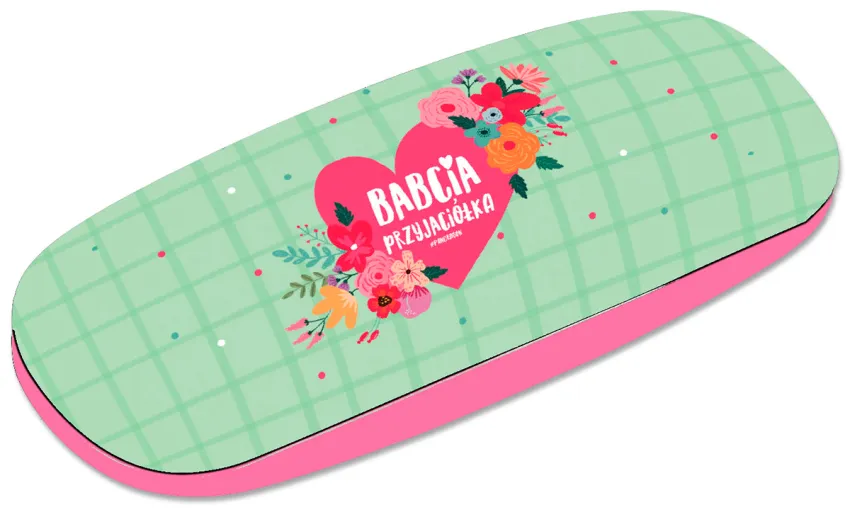 Etui na okulary - Babcia przyjaciółka