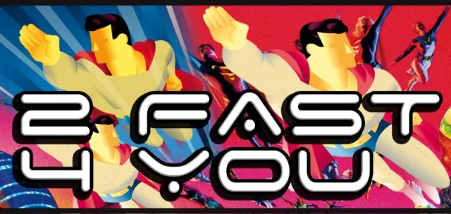 Tabliczka 3D - 2 fast 4 you (za szybki dla ciebie)