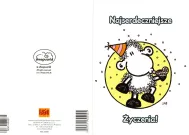 Karnet Sheepworld - Najserdeczniejsze życzenia!