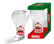Szklanka w kształcie piłki - Goool - Do boju