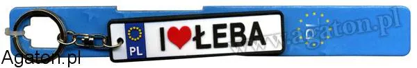 Brelok tablica - Łeba
