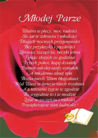 Dyplom - Młodej Parze