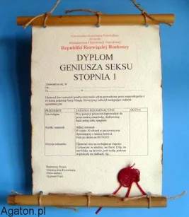 Dyplom z bambusem - Geniusz sexu