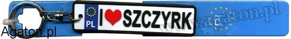 Brelok tablica - Szczyrk