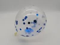 Balony - (niebieski) Zestaw 8 sztuk - 4