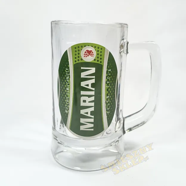 Kufel 0.3L - Marian Wiecznie uśmiechnięty pełen życia