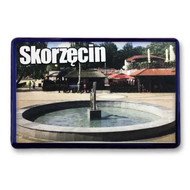 Skorzęcin A - Ramka z magnesem na lodówkę