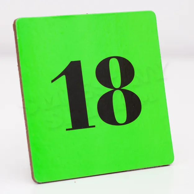 Podstawka Neon - 18 (zielona)