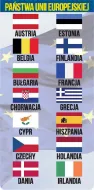 Zakładka magnetyczna do książki - Flagi Unii Europejskiej