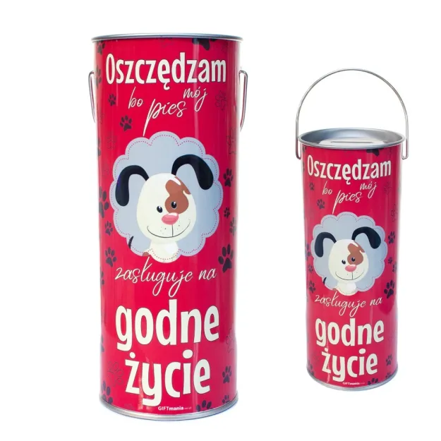 Skarbonka - Oszczędzam bo mój pies zasługuje na godne życie