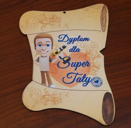 Dyplom dla super Taty