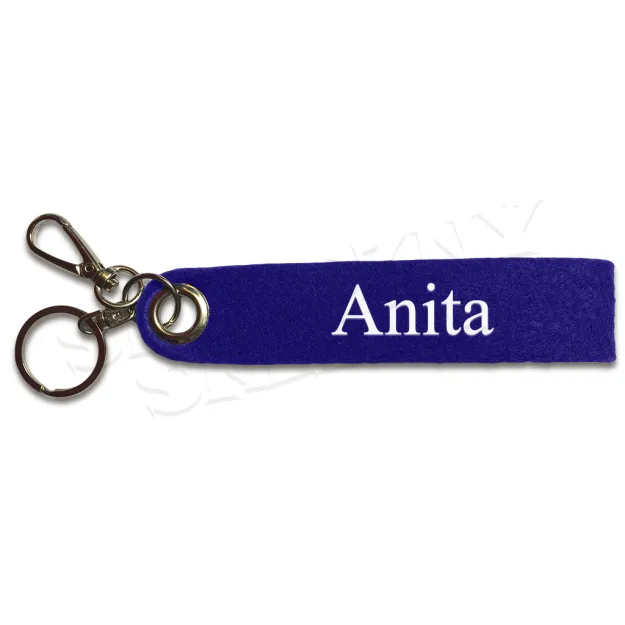 Brelok filcowy z imieniem - Anita