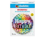 Balon foliowy - Happy birthday! - 2