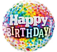 Balon foliowy - Happy birthday!