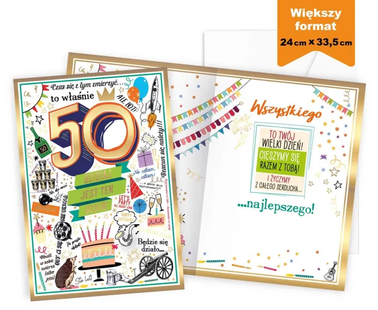 Karnet Prestige A4 - 50 Czas się z tym zmierzyć, to właśnie dzisiaj jest ten dzień