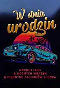 Karnet 4K - W dniu urodzin mocnej fury & mocnych wrażeń .....