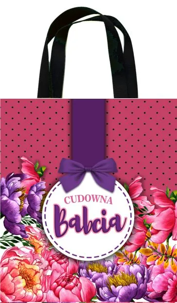 Torba kolorowa - Cudowna Babcia