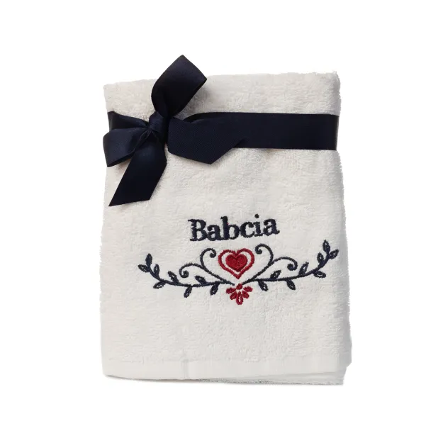Ręcznik haftowany - Babcia