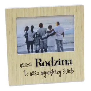 Ramka Kukartka - Nasza rodzina to największy skarb