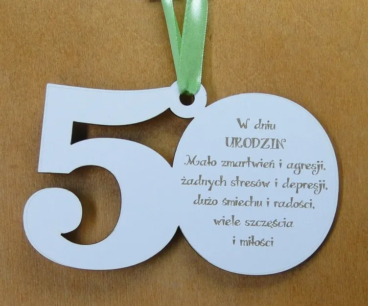 Zawieszka - W dniu 50 urodzin