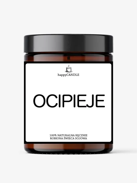 Świeczka sojowa - Ocipieje