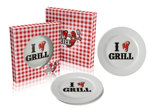 Talerz - I love grill