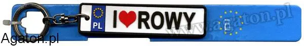 Brelok tablica - Rowy