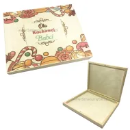 Drewniane pudełko - Dla kochanej Babci (słodycze) na czekoladki Merci