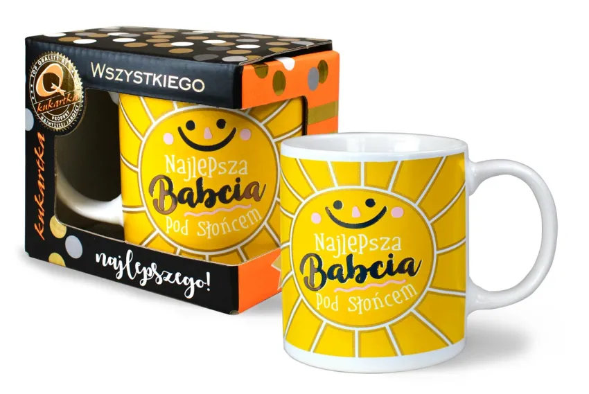 Kubek premium - Najlepsza Babcia pod słońcem