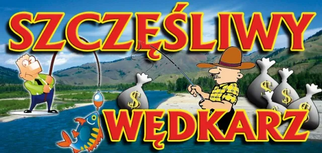 Tabliczka 3D - Szczęśliwy wędkarz