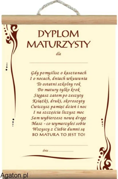 Dyplom Maturzysty
