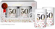 Kubki dobra para - 50 rocznica ślubu - Złota rocznica, 50 lat razem