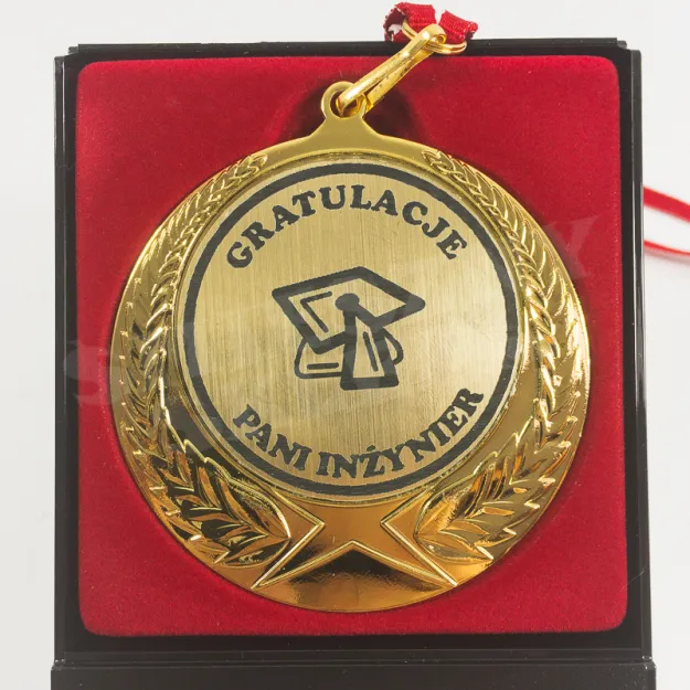 Medal w etui - Gratulacje Pani Inżynier