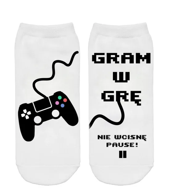 Skarpety - Gram w grę, nie wcisnę pause!