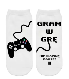 Skarpety - Gram w grę, nie wcisnę pause!