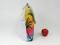 Torba plażowa pvc - Palmy, zachód słońca - 2