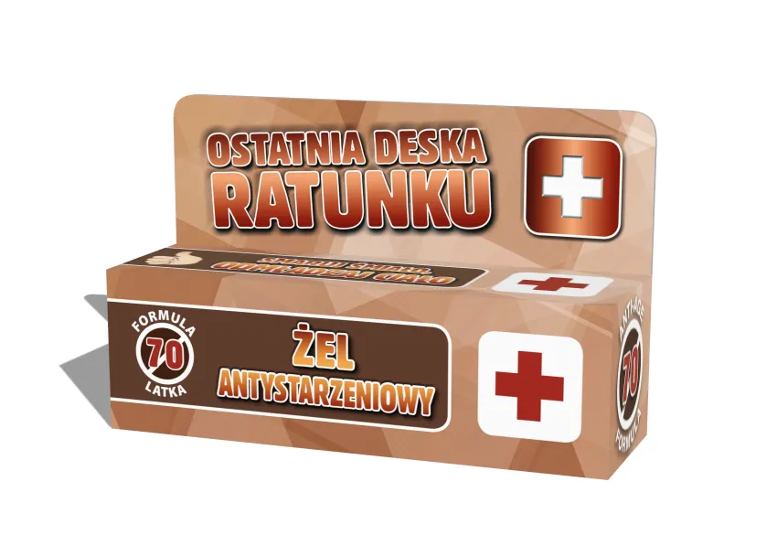 Żel - Antystarzeniowy. Formuła 70-latka. Ostatnia deska ratunku.