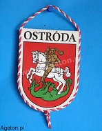 Ostróda - Polska - proporczyk