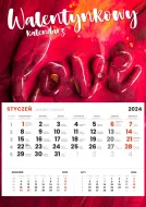 Kalendarz 2024 - Walentynkowy (LOVE)