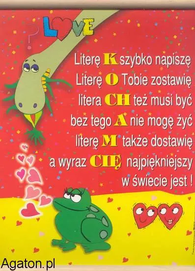 Dyplom - K.O.C.H.A.M. Cię