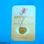 SKORPION - szczęsliwy kamień zodiaku - KARNEOL - 3