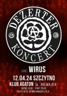 Bilet - Koncert 12.04.2024 - DEZERTER + Wirus