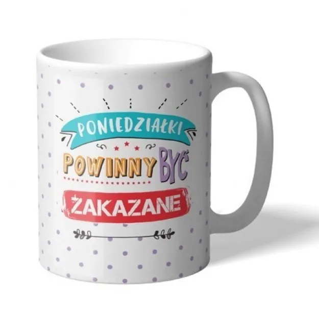 Kubek Kukartka - Poniedziałki powinny być zakazane