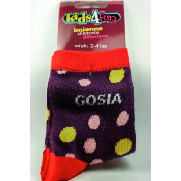 Skarpetki dziecięce Kukartka - Gosia