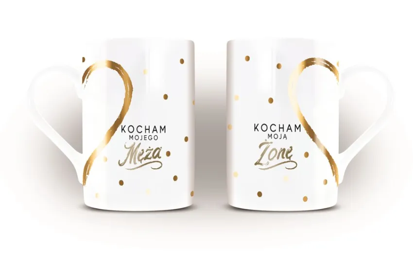 Kubki para - Kocham moją Żonę / Kocham mojego Męża