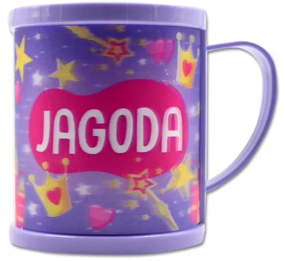 Kubek plastikowy 3D - Jagoda