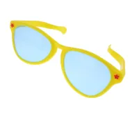 Okulary Jumbo - żółte - długość 26cm