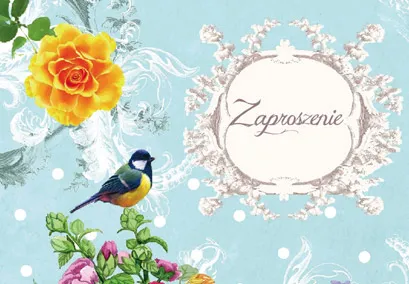 Zaproszenia 5 szt - Uniwersalne